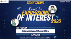 📢 Pengumuman Rekrutmen Konsultan – Urban and Regional Planning Officer (ILASP Project 2026)