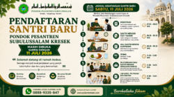 Pendaftaran Santri Baru 2026, Pondok Pesantren Subulussalam Kresek, Ponpes Kresek Tangerang, Pesantren Banten, PPDB Pesantren 2026, Santri Baru, Pondok Pesantren Tangerang, Pesantren Subulussalam, Tes Tahriri Santri, Pendaftaran Pondok Pesantren Banten.