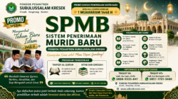 SPMB Pondok Pesantren Subulussalam Kresek, Pendaftaran Santri Baru 1448 H, Pondok Pesantren Tangerang, Pesantren Banten, SPMB MTs, SPMB MA, Promo Santri Baru, Tahfizh Al Quran, Pondok Pesantren Subulussalam, Pesantren Modern Tangerang, Pendidikan Islam Terbaik, Tahun Baru Islam 1448 H.