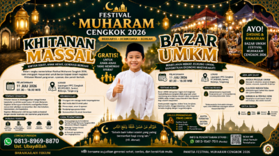 Festival Muharam Cengkok 2026 Hadir Kembali! Yuk Ramaikan Khitanan Massal Gratis dan Bazar UMKM