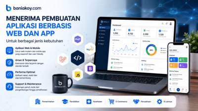 Paket Jasa Pembuatan Aplikasi di Baniakoy.com