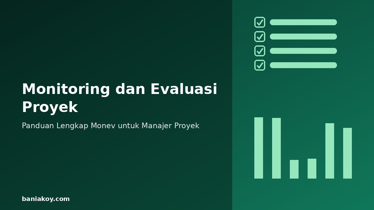 Monitoring adalah proses pemantauan yang dilakukan secara berkala dan berkesinambungan selama pelaksanaan proyek berlangsung